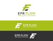 Projekt graficzny, nazwa firmy, tworzenie logo firm Logo marki firmy: ERP Flow - GraphicDesigner