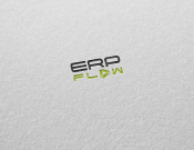 Projekt graficzny, nazwa firmy, tworzenie logo firm Logo marki firmy: ERP Flow - sansey