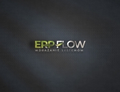 Projekt graficzny, nazwa firmy, tworzenie logo firm Logo marki firmy: ERP Flow - myConcepT