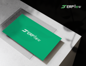 Projekt graficzny, nazwa firmy, tworzenie logo firm Logo marki firmy: ERP Flow - sansey