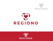 Projekt graficzny, nazwa firmy, tworzenie logo firm Nowe Logo dla Regiono - stone