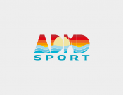 Projekt graficzny, nazwa firmy, tworzenie logo firm Logo adhd-sport - heptagram