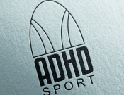 Projekt graficzny, nazwa firmy, tworzenie logo firm Logo adhd-sport - chmielinskim