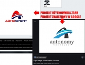 Projekt graficzny, nazwa firmy, tworzenie logo firm Logo adhd-sport - dirtyproject