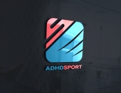 Projekt graficzny, nazwa firmy, tworzenie logo firm Logo adhd-sport - ulkanik