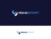 Projekt graficzny, nazwa firmy, tworzenie logo firm Logo adhd-sport - Quavol