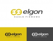 Projekt graficzny, nazwa firmy, tworzenie logo firm Odświeżenie logotypu firmy ELGON - MMgraf