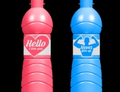 Projekt graficzny, nazwa firmy, tworzenie logo firm Etykietki na wodę boy / girl - jaycobbb