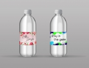 Projekt graficzny, nazwa firmy, tworzenie logo firm Etykietki na wodę boy / girl - Lupus graphics