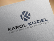 Projekt graficzny, nazwa firmy, tworzenie logo firm Logo dla kancelarii radcy prawnego - kwapien