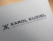 Projekt graficzny, nazwa firmy, tworzenie logo firm Logo dla kancelarii radcy prawnego - kwapien