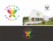 Projekt graficzny, nazwa firmy, tworzenie logo firm Tęczowa Akademia - żłobek - evadesign