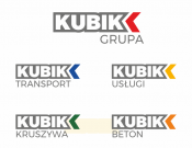 Projekt graficzny, nazwa firmy, tworzenie logo firm Logo dla firmy KUBIK - OrKa