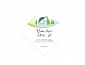 Projekt graficzny, nazwa firmy, tworzenie logo firm Voucher - domek ! - casta