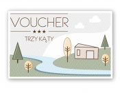 Projekt graficzny, nazwa firmy, tworzenie logo firm Voucher - domek ! - monteo