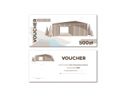 Projekt graficzny, nazwa firmy, tworzenie logo firm Voucher - domek ! - Darksider