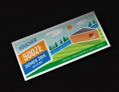 Projekt graficzny, nazwa firmy, tworzenie logo firm Voucher - domek ! - nexart