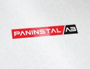 Projekt graficzny, nazwa firmy, tworzenie logo firm Logo dla firmy Paninstal AB - stone