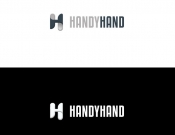 Projekt graficzny, nazwa firmy, tworzenie logo firm Handyhand - wymyśl logo - glamika