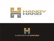Projekt graficzny, nazwa firmy, tworzenie logo firm Handyhand - wymyśl logo - kruszynka