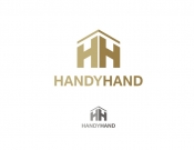 Projekt graficzny, nazwa firmy, tworzenie logo firm Handyhand - wymyśl logo - evadesign