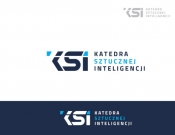 Projekt graficzny, nazwa firmy, tworzenie logo firm Logo Katedry Sztucznej Inteligencji - stone