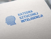 Projekt graficzny, nazwa firmy, tworzenie logo firm Logo Katedry Sztucznej Inteligencji - JEDNOSTKA  KREATYWNA