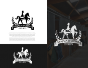 Projekt graficzny, nazwa firmy, tworzenie logo firm Logo dla ośrodka jeździeckiego  - Johan