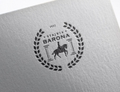 Projekt graficzny, nazwa firmy, tworzenie logo firm Logo dla ośrodka jeździeckiego  - stone