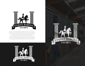 Projekt graficzny, nazwa firmy, tworzenie logo firm Logo dla ośrodka jeździeckiego  - Johan