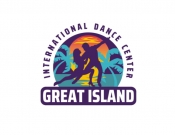 Projekt graficzny, nazwa firmy, tworzenie logo firm Logo dla studio tańca GREAT ISLAND - evadesign