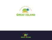 Projekt graficzny, nazwa firmy, tworzenie logo firm Logo dla studio tańca GREAT ISLAND - kucel