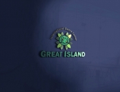 Projekt graficzny, nazwa firmy, tworzenie logo firm Logo dla studio tańca GREAT ISLAND - kucel