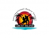 projektowanie logo oraz grafiki online Logo dla studio tańca GREAT ISLAND