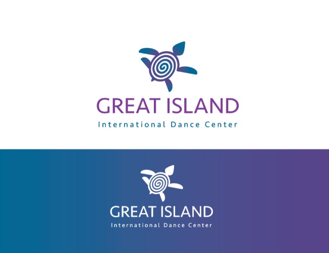 Projektowanie logo dla firm,  Logo dla studio tańca GREAT ISLAND, logo firm - hitmus1