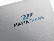 Projekt graficzny, nazwa firmy, tworzenie logo firm Logo firmy MAVIATRANS - stone