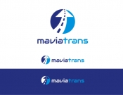 Projekt graficzny, nazwa firmy, tworzenie logo firm Logo firmy MAVIATRANS - evadesign