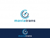 Projekt graficzny, nazwa firmy, tworzenie logo firm Logo firmy MAVIATRANS - stone