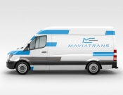 Projekt graficzny, nazwa firmy, tworzenie logo firm Logo firmy MAVIATRANS - JEDNOSTKA  KREATYWNA