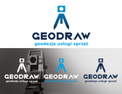 Projekt graficzny, nazwa firmy, tworzenie logo firm GEODRAW - logo dla firmy geodezyjnej - Blaise