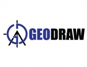 Projekt graficzny, nazwa firmy, tworzenie logo firm GEODRAW - logo dla firmy geodezyjnej - alienmar