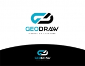 Projekt graficzny, nazwa firmy, tworzenie logo firm GEODRAW - logo dla firmy geodezyjnej - P4vision