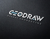 Projekt graficzny, nazwa firmy, tworzenie logo firm GEODRAW - logo dla firmy geodezyjnej - stone