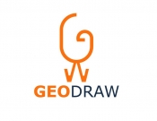 Projekt graficzny, nazwa firmy, tworzenie logo firm GEODRAW - logo dla firmy geodezyjnej - Ch-art