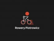 Projekt graficzny, nazwa firmy, tworzenie logo firm Logo dla sklepu rowerowego - heptagram