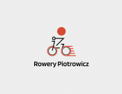 Projekt graficzny, nazwa firmy, tworzenie logo firm Logo dla sklepu rowerowego - heptagram