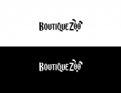 Projekt graficzny, nazwa firmy, tworzenie logo firm Logo dla marki BoutiqueZOO - blanko