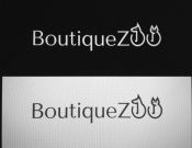 Projekt graficzny, nazwa firmy, tworzenie logo firm Logo dla marki BoutiqueZOO - ziemko