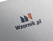 Projekt graficzny, nazwa firmy, tworzenie logo firm Logo dla wzornik.pl. Design, wnętrza - stone