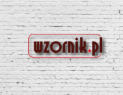 Projekt graficzny, nazwa firmy, tworzenie logo firm Logo dla wzornik.pl. Design, wnętrza - Agnes7
